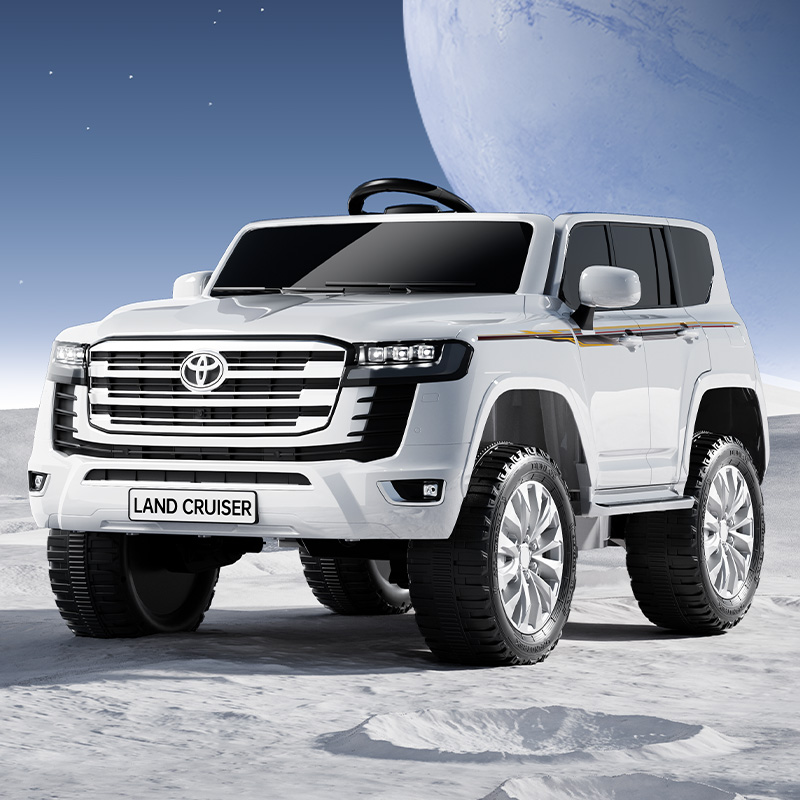 12V LICENSED TOYOTA LAND CRUISER 2022 RIDE ON CAR